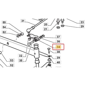 STEERING WHEELS LEVER'S ASSY CTF MP/SD