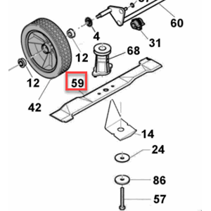 KNIV ARIENS LM 51 BIO